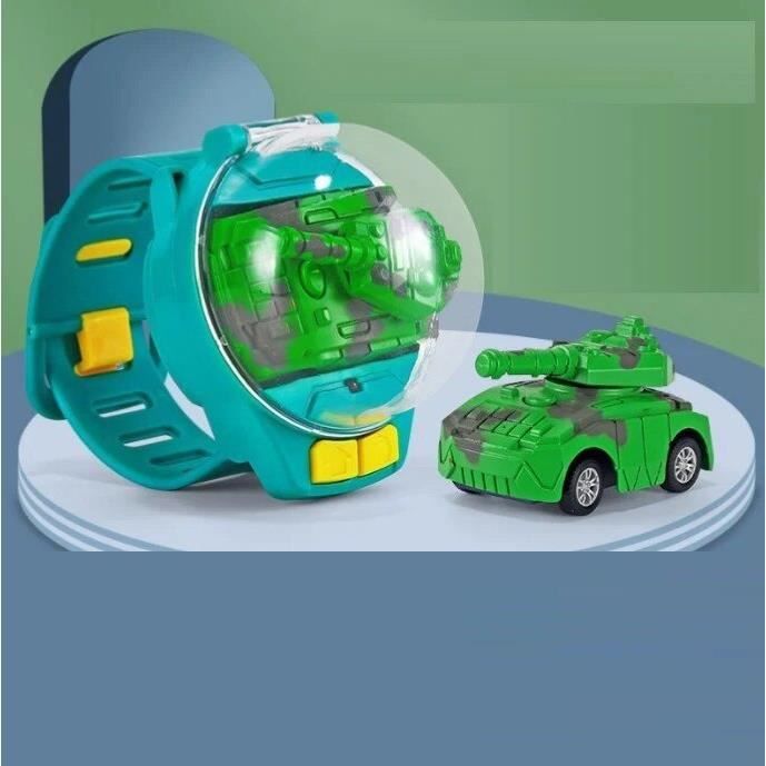 Réservoir vert avec boîte - Mini-montre de voiture télécommandée