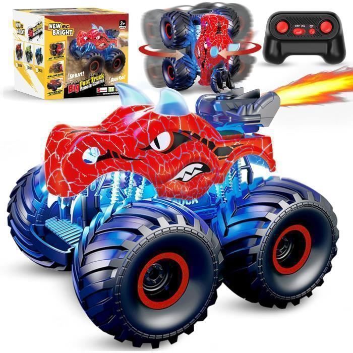 Jouet pour Garçon 6 7 8 9 10 ans,RC Voiture télécommandée Tout-Terrain 4WD  Stunt Car Rechargeable Voiture étanche - Cdiscount Jeux - Jouets