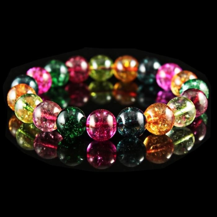 Bracelet tourmaline multicolore clearance