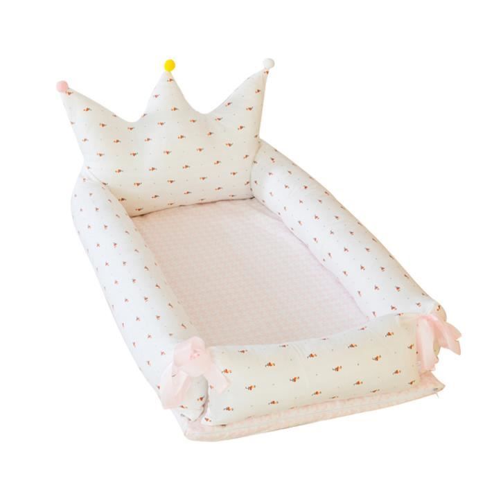 Reducteur De Lit Bebe Portable Amovible Couronne D Flamingo Blanc Sans Couette Cdiscount Puericulture Eveil Bebe