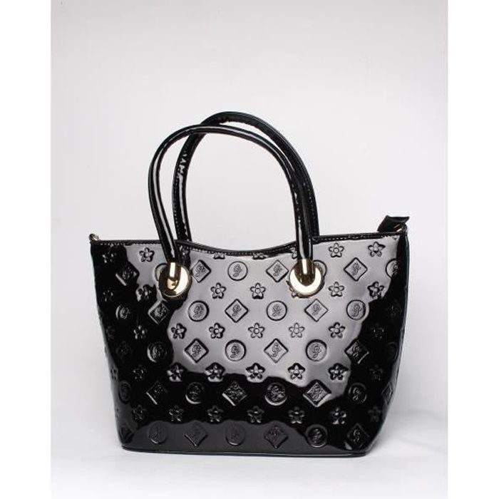 Sac à hotsell main vernis noir