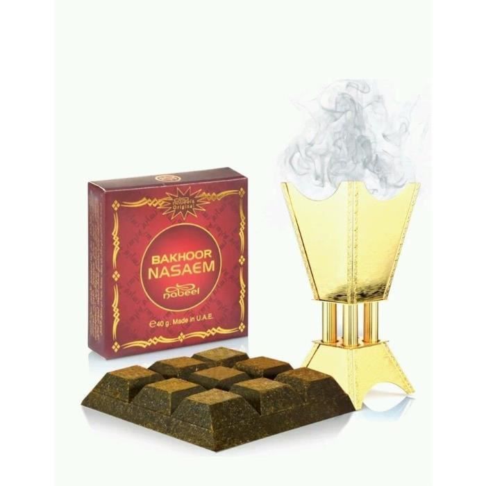 Lot 3 Bakhoor Nabeel Naseam Parfum Maison Bureau Chambre Brule