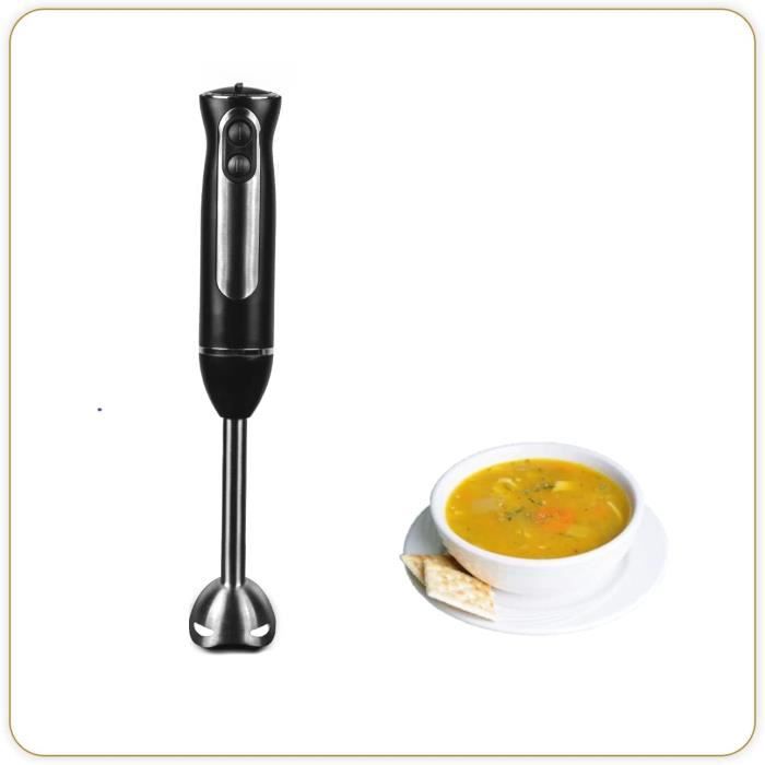 Mixeur Plongeant Taurus HB1000X De 1000W Avec 20 Vitesses + Turbo Et Bol Mesureur De 600ml