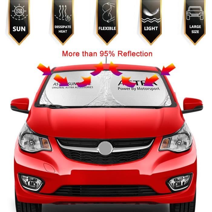 Voiture Protection Soleil sheiben-Teinte Soleil panneaux Opel Astra J 5-porte Bj 09-15