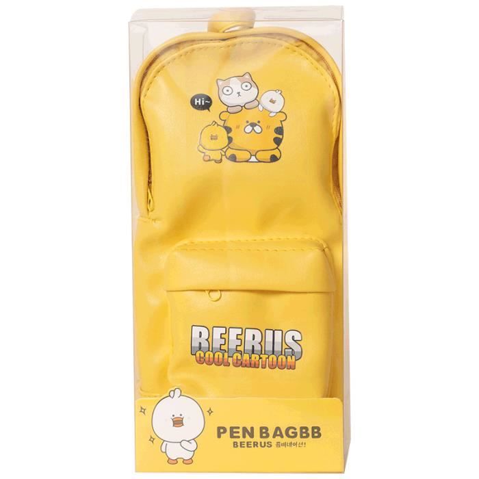 Cartable de dessin animé étui à crayons étudiant créatif grande ...