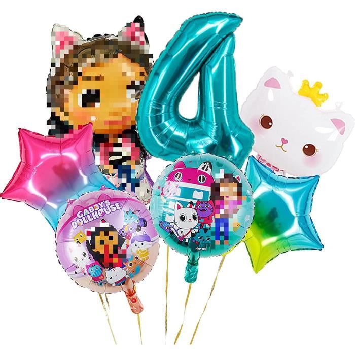 Ballons De Fête, Gabby Dollhouse Ballons En Aluminium, Ballons D' Anniversaire Pour Enfants, Ballons À L'Hélium, Ballons Déco[H10894] -  Cdiscount Maison