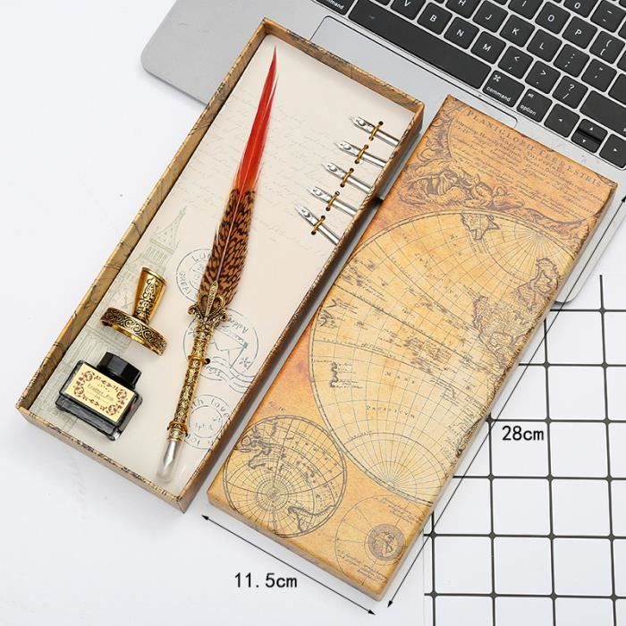 Stylo plume Harry Potter de style européen rétro, stylo plume,