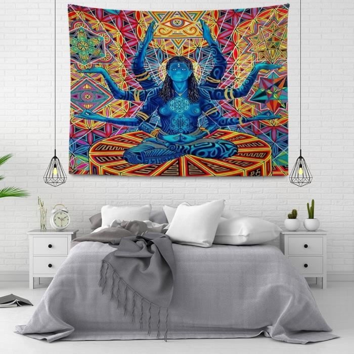 Tenture Mandala Tibétaine - Acheter Tenture Murale Tibétaine Mandala