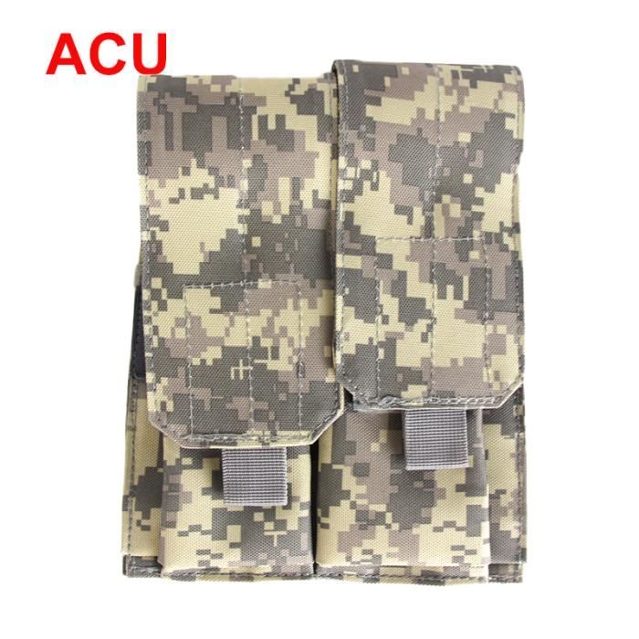 WLXW Étui Rangement Tactique Piles CR123 AAA 18350 18650 - Pochette Modulaire Molle Étanche Pour Airsoft Et Équipement Outdoor
