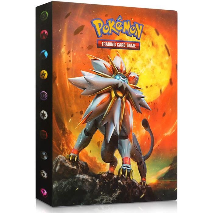 Classeur 30 Pages Pour Cartes Pokémon – 240 Cartes, Pochettes Transparentes, Protection Anti-rayures, Cadeau Enfant !