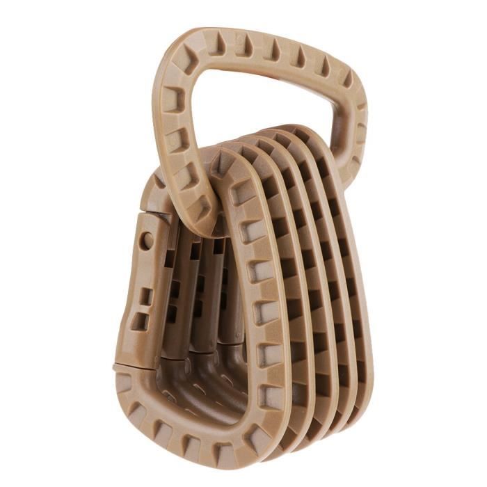 Porte-clés Sécurisé Alliage Zinc Mousqueton Double Verrouillage 7,6 Cm - Alliage Zinc Pour Randonnée Camping Mousqueton Laisse Chien Polyvalent