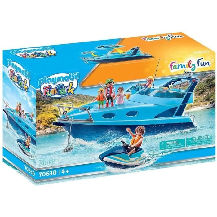 Playmobil - 70630 - FunPark Yacht avec Jet Ski,242