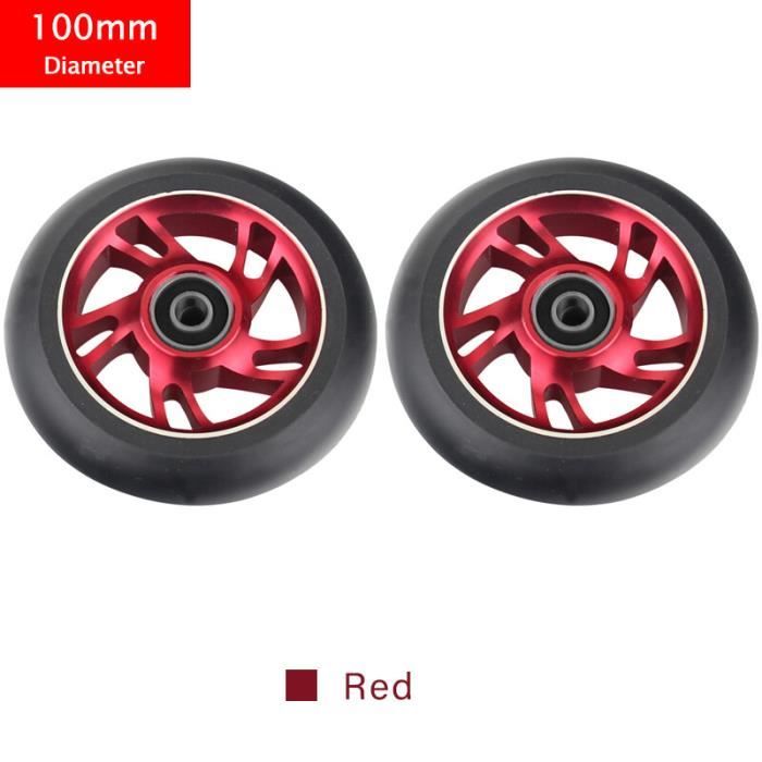 Apollo Roues Stunt Scooter Pro - Paire de Roues 100mm Avec Coeur en