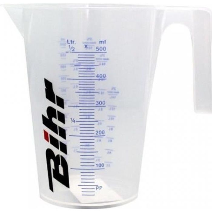 doseur d huile gradue 500ml bihr melange 2 a 8 2 temps moto scooter cyclo neuf cdiscount auto