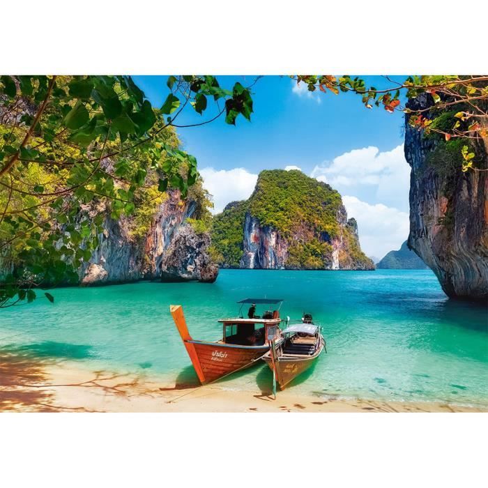 CASTORLAND  Ko Phi Phi Le, Tha&iuml;lande, Puzzle 1000 jours - - Puzzle