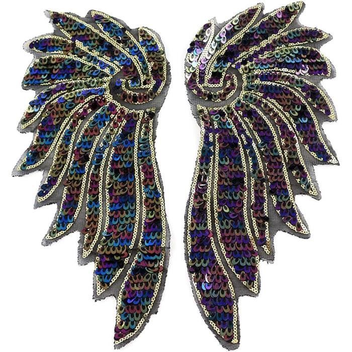 Ailes d'ange en plumes, ailes de cosplay, ailes de fée d'ange pour
