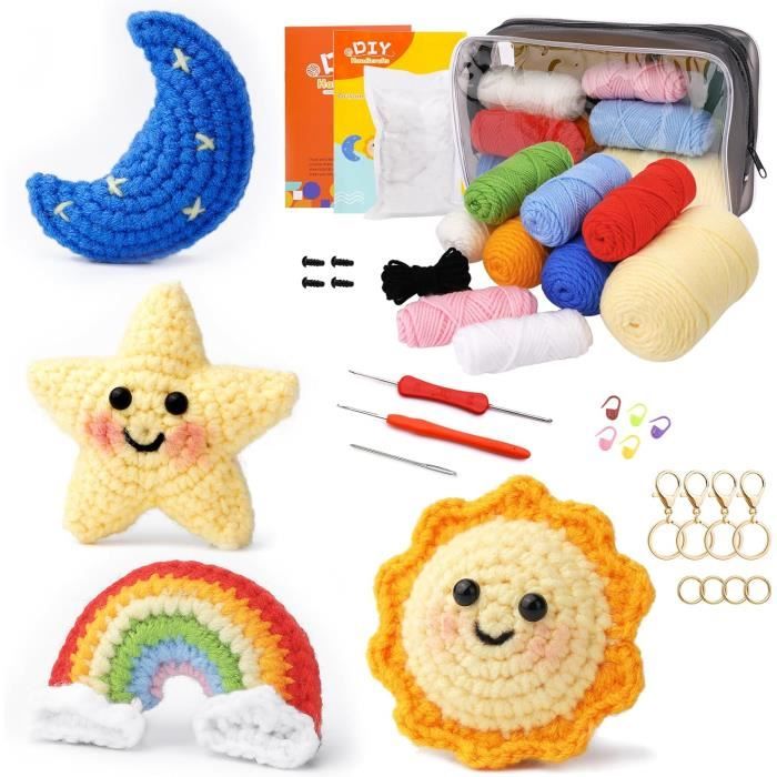 Kit Broderie Chat Pour Débutants – Sac En Toile 34x40 Cm à Broder, Fourni Avec Fil, Aiguilles, Cercle 20 Cm, Instructions, Activité DIY Adulte - 11