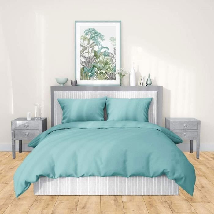 Dimensions : 100 x 135 cm Parure de lit pour bébé 2 pièces 100% coton 40 x 60 cm BEE Happy Rosa Certifié ÖkoTex Standard 100 