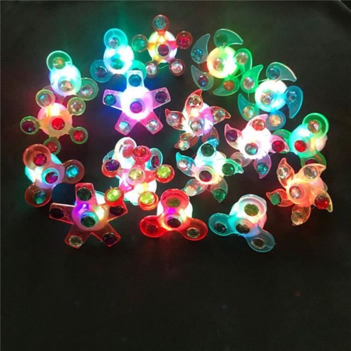 Bagues Halloween lumineuses LED - Citrouille, Fantôme, Pirate, Chauves-souris