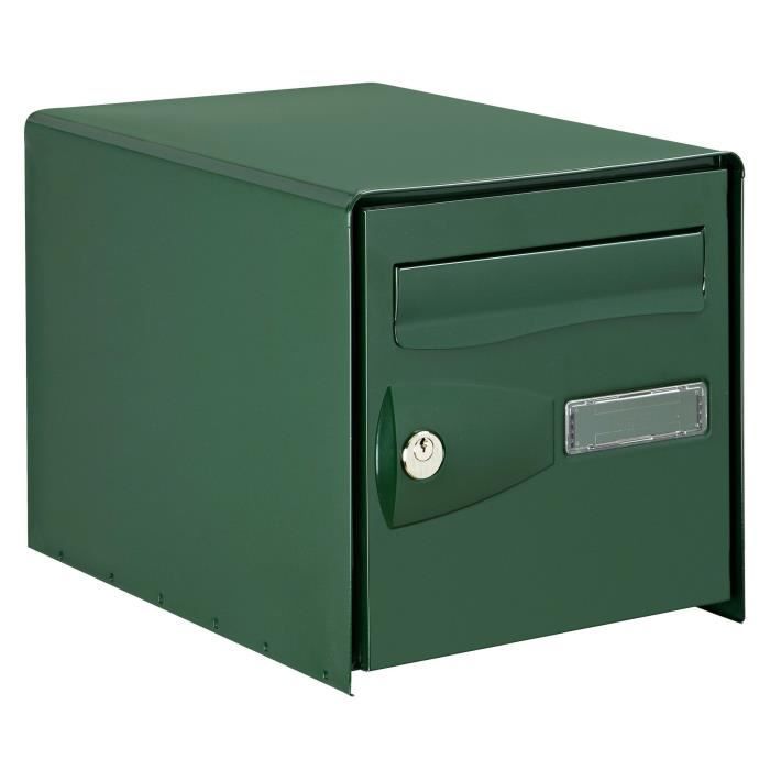 boite aux lettres verte