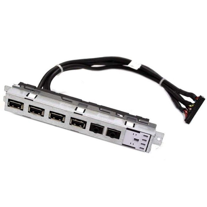 Front Panel I/O Dell 0519T8 519T8 Optiplex 790 990 DT 4x USB 2.0 Audio ...