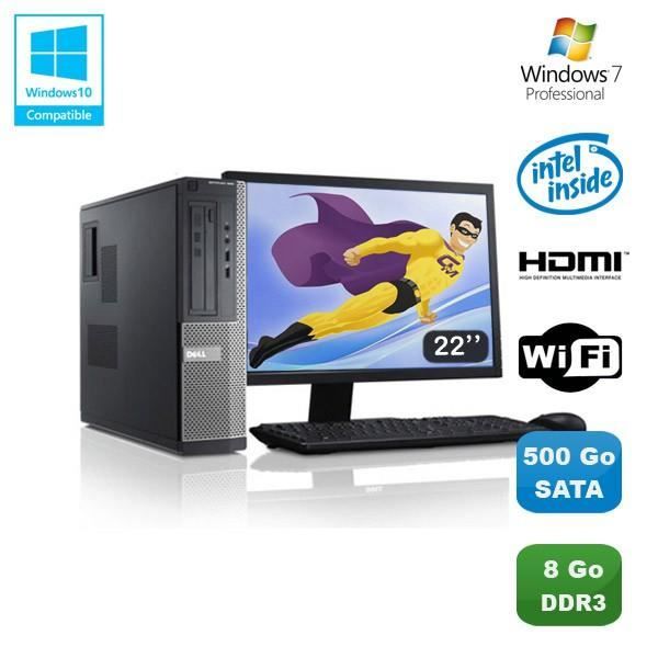 Lot PC  Optiplex 3010 DT G640 2.8Ghz 8Go 500Go