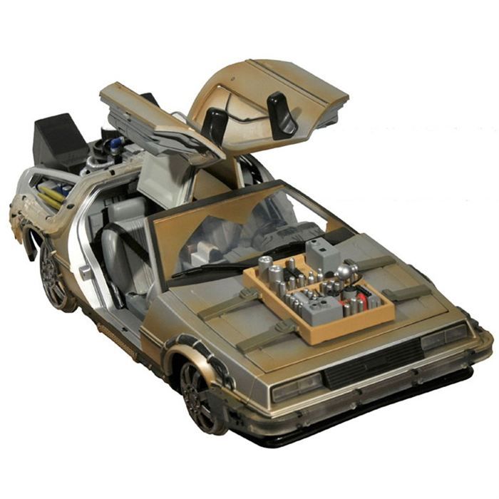 Retour Vers Le Futur Iii Rail Ready Delorean 33cm Cdiscount Jeux Jouets