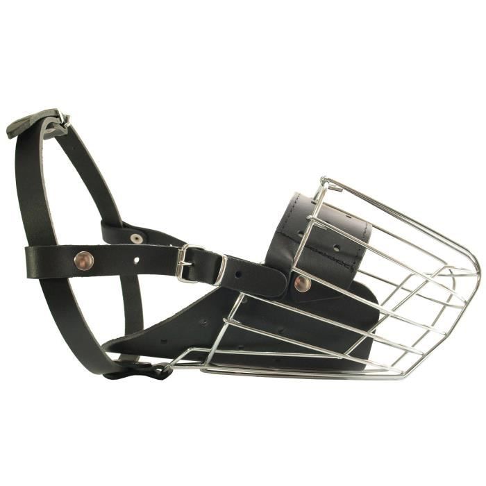 Meilleurs prix pour Muselière en métal renforcé n ° 6W pour un chien de berger