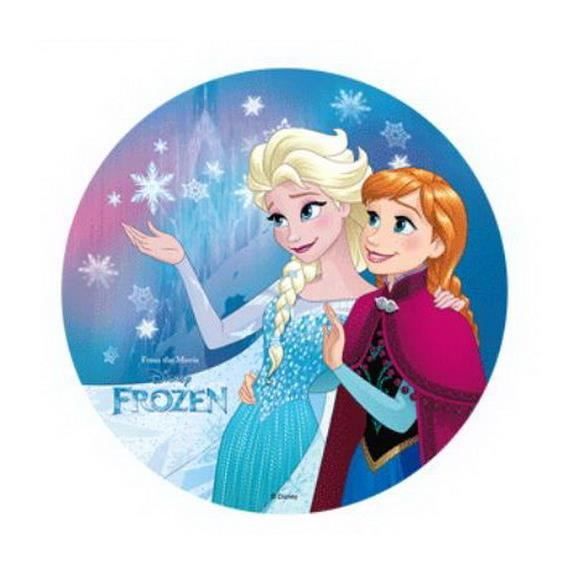 Disque Azyme Cm La Reine Des Neiges Decor Gateau Anniversaire Cdiscount Maison