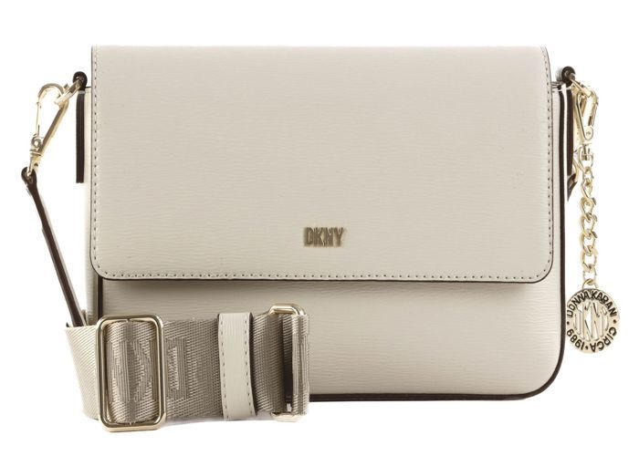 DKNY Bryant Park MD Flap Crossbody Bag Pebble [246094] sac à épaule