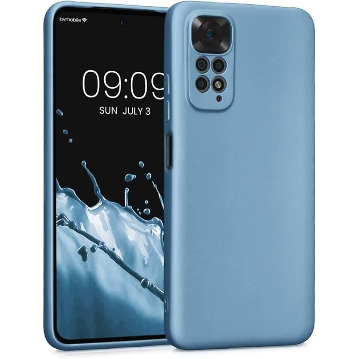 Coque Souple Silicone Kwmobile Pour Xiaomi Redmi Note 11 Et 11S - Neuf, Protection Anti-chocs
