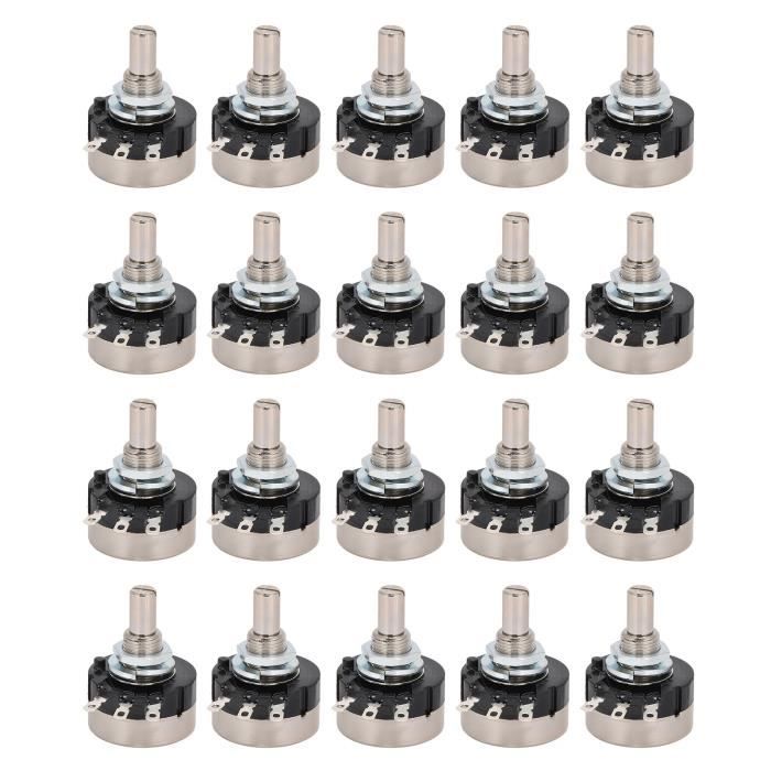 Lèvent de potentiomètre à glissière droite en plastique
