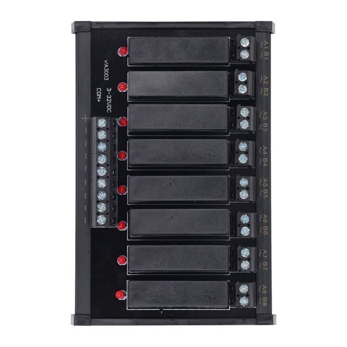 Module de relais 6 canaux 5V 12V 24V, bouclier de carte avec Support optocoupleur, déclencheur de niveau haut et bas pour Arduino