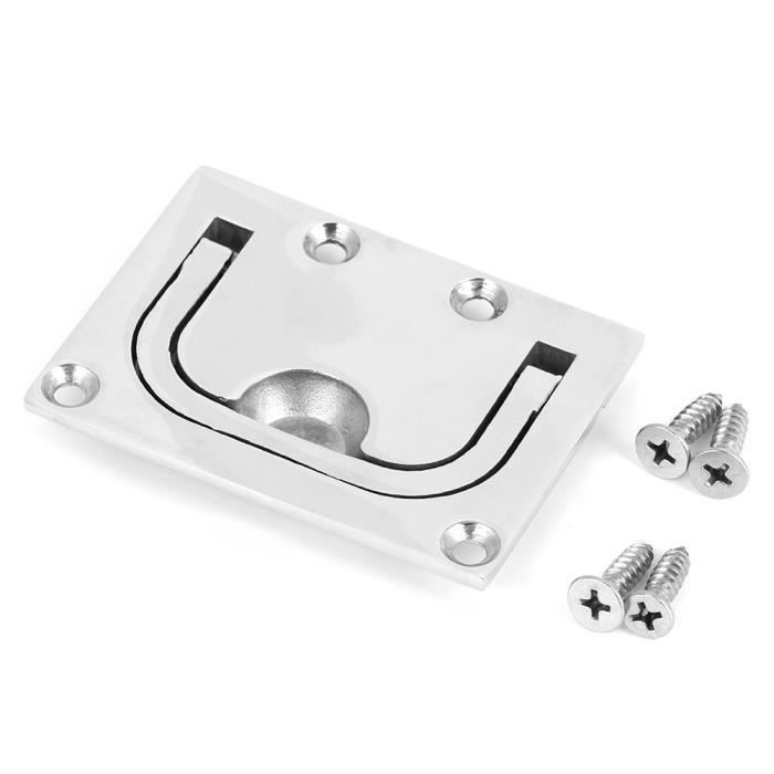Akozon Quincaillerie de bateau Ancre à 4 Griffes Grappin Antirouille en Acier Inoxydable 316