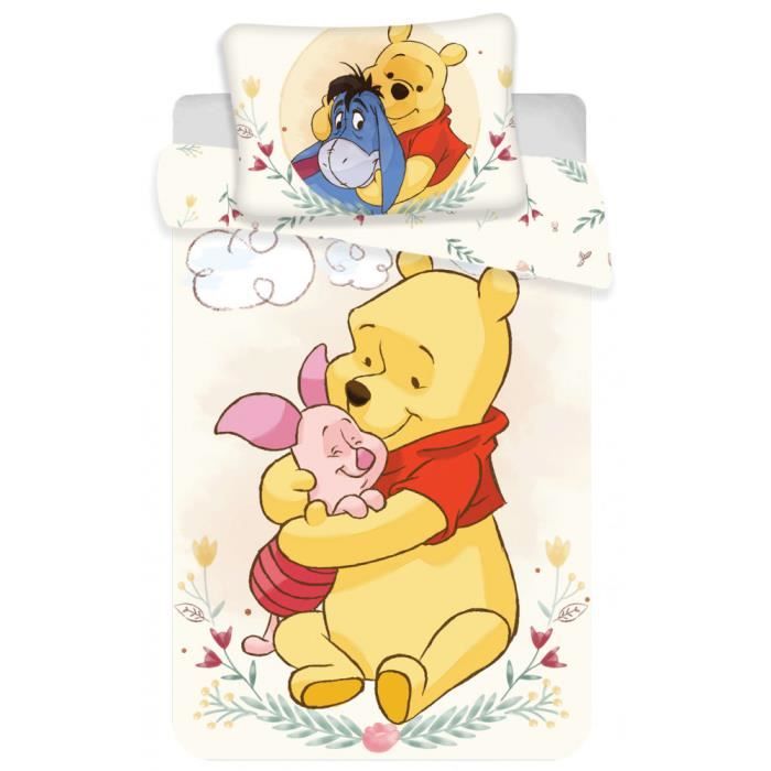 Parure De Lit Bebe Garcon Winnie L Ourson Disney Housse De Couette 100x135 Taie D Oreiller Achat Vente Housse De Couette Et Taies Soldes Sur Cdiscount Des Le Janvier Cdiscount