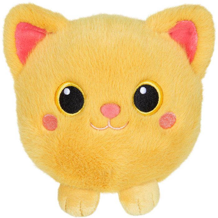 Peluche Moko Maru Kitty - GIPSY TOYS - 12 cm - Jaune moutarde