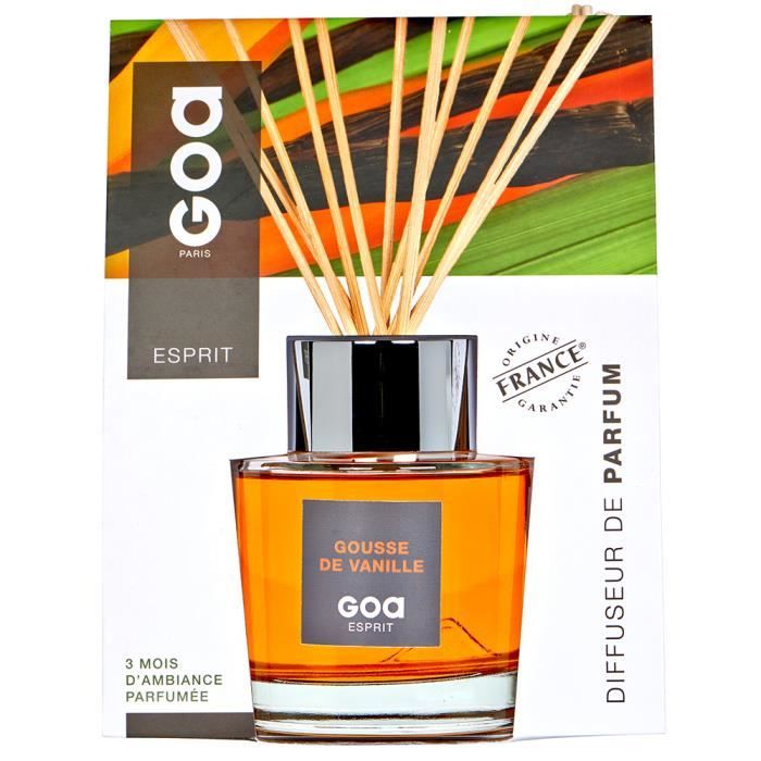 Parfum d'intérieur - Diffuseur de parfum - Goatier Esprit gousse de vanille 200 ml 10 Multicolore