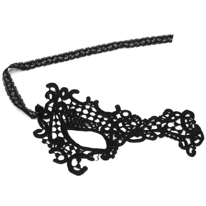 Masque Bandana En Dentelle Aérée - Protection Solaire, Pour Fête, Bal Masqué