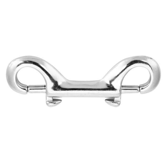 Boulon Double Extrémité Inox – Mousqueton Déclencheur Pour Plongée Sous-Marine