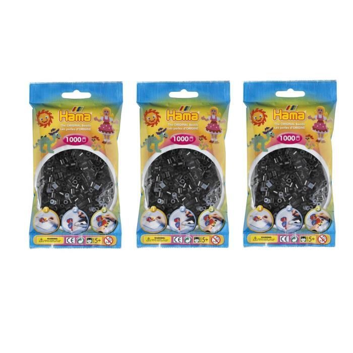 Kit Perles à Repasser 10 Mm - 1000 Perles + Plaque + Accessoires - Activité Créative Enfants 3 Ans Et Plus