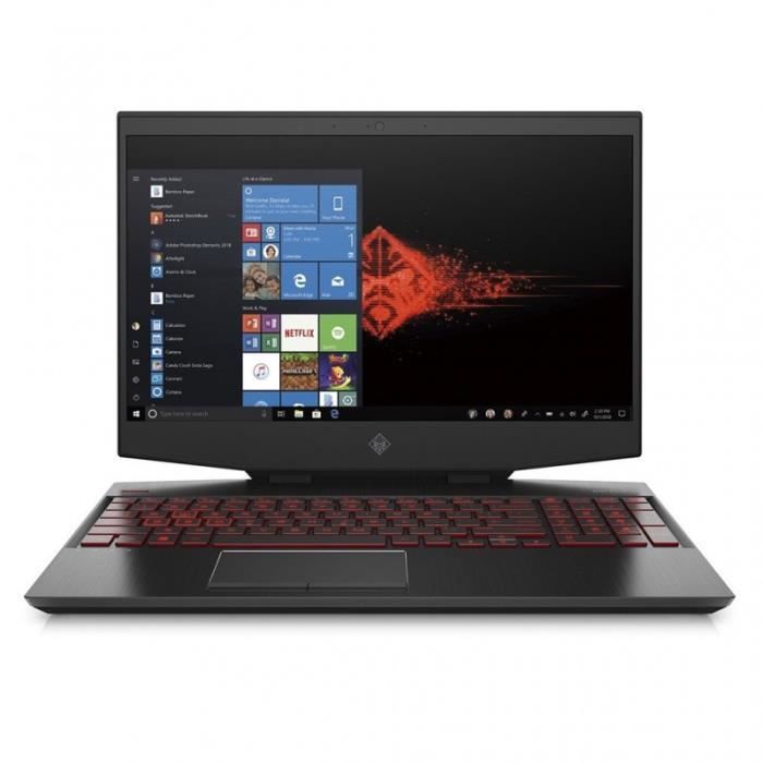 Top achat PC Portable HP Omen i7 2,6GHz 8Go/512Go SSD 15’’ 15-dh0016nf pas cher