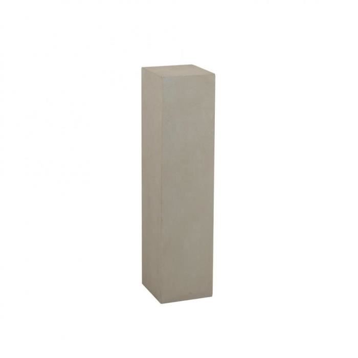 sellette rectangulaire inside 75 jora - argile beige - petit meuble complément - contemporain - design