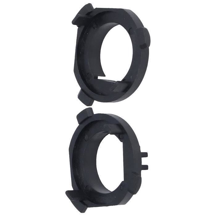 iJDMTOY Une paire d'adaptateurs de support de retenue de douille d'ampoule de phare OE-Spec H7, compatibles avec Volkswagen Golf GTI Passat Tiguan EOS, etc