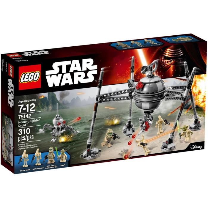 Acheter Set LEGO - LEGO - 75142 - Homing Spider Droid - Star Wars - Adulte/Mixte Reconditionné - 200,99 € Set LEGO - LEGO - 75142 - Homing Spider Droid - Star Wars - Adulte/Mixte Reconditionné - reconditionné disponible sur Cdiscount Seconde Vie