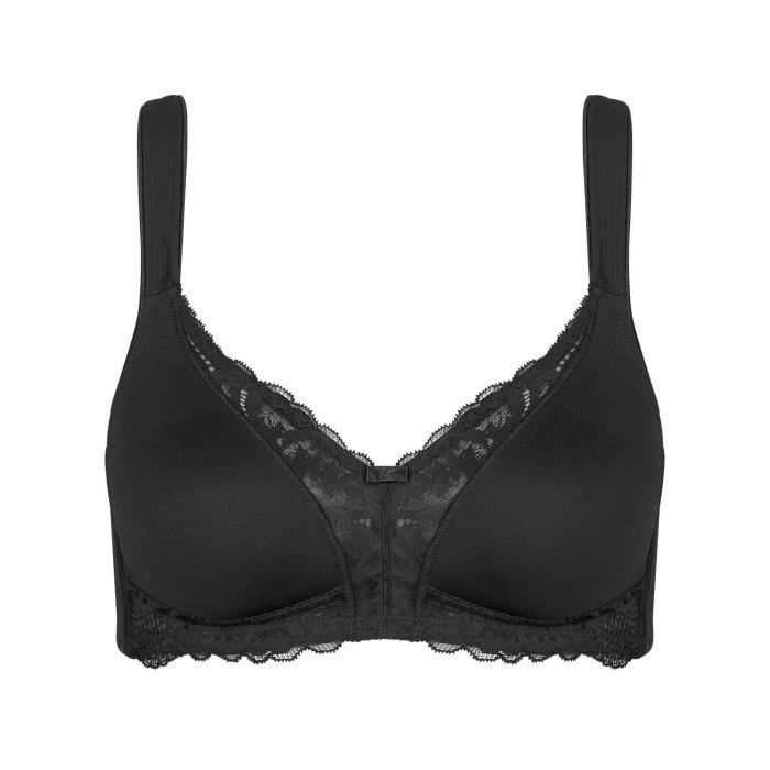 Soutien-gorge dentelé coton femme Triumph Modern N black 115 A