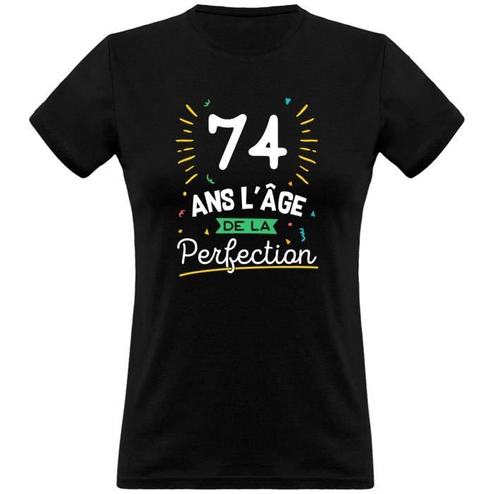 74 Ans La Perfection T Shirt Femme Humour Anniversaire Cadeau Imprime En France Black Achat Vente T Shirt Soldes Sur Cdiscount Des Le Janvier Cdiscount 74 Ans La Perfection T Shirt Femme Humour Anniversaire Cadeau Imprime En France Black Achat Vente T Shirt Soldes Sur Cdiscount Des Le Janvier Cdiscount