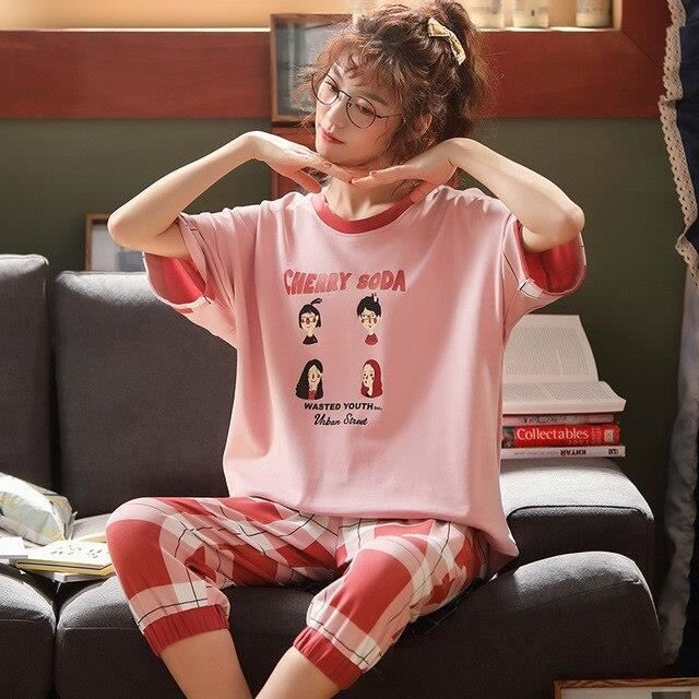 Ensemble pyjama clearance femme grande taille