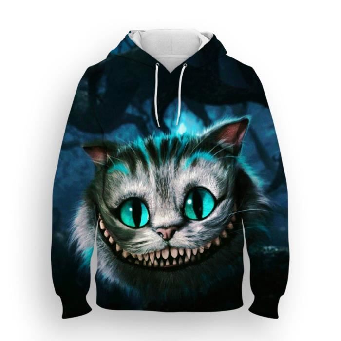 Sweat shirt Anime Alice au pays des merveilles japon Harajuku vetements pour enfants sweats a capuche enfants sweat a capuche dessi Wa264 Cdiscount Pret a Porter