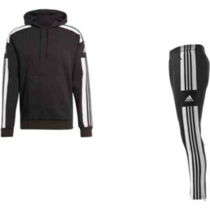 Veste Adidas à Capuche Originals noir et blanc Jacket Homme style