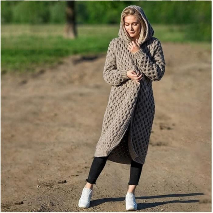 Tricot outlet long femme